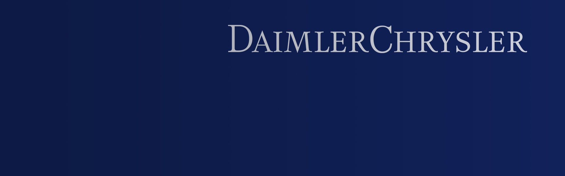 DAIMLER CHRYSLER