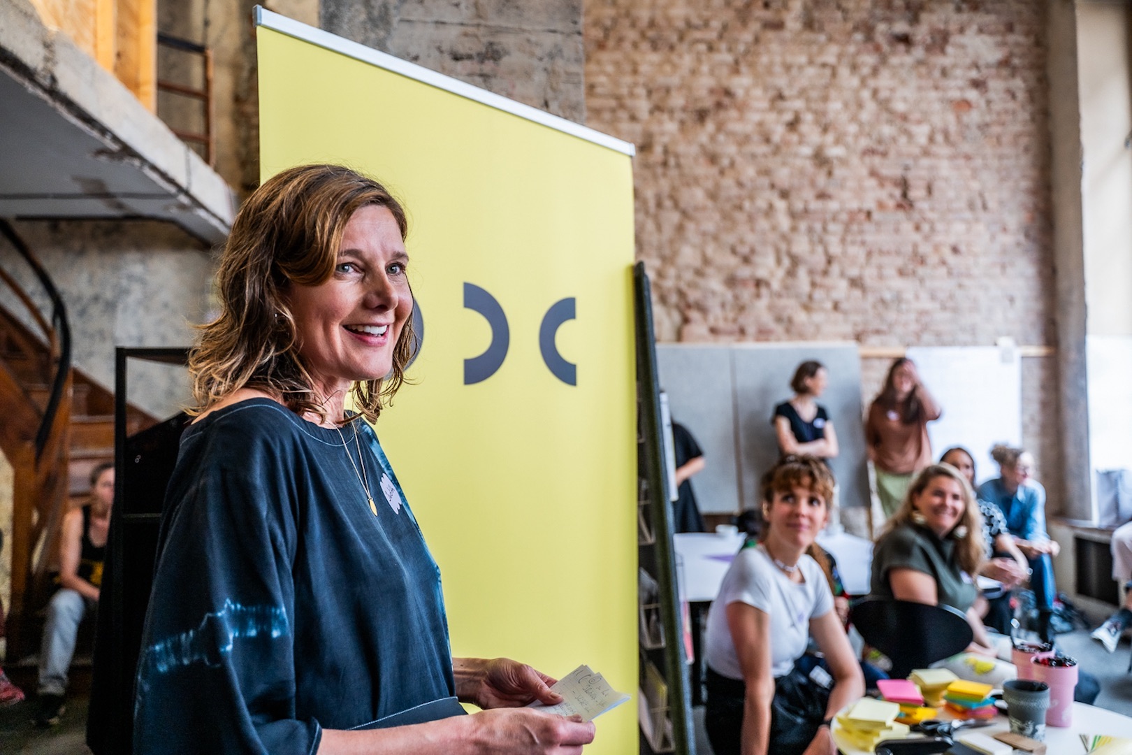 Vortrag von Judith Augustin als Vertreterin des Designtags