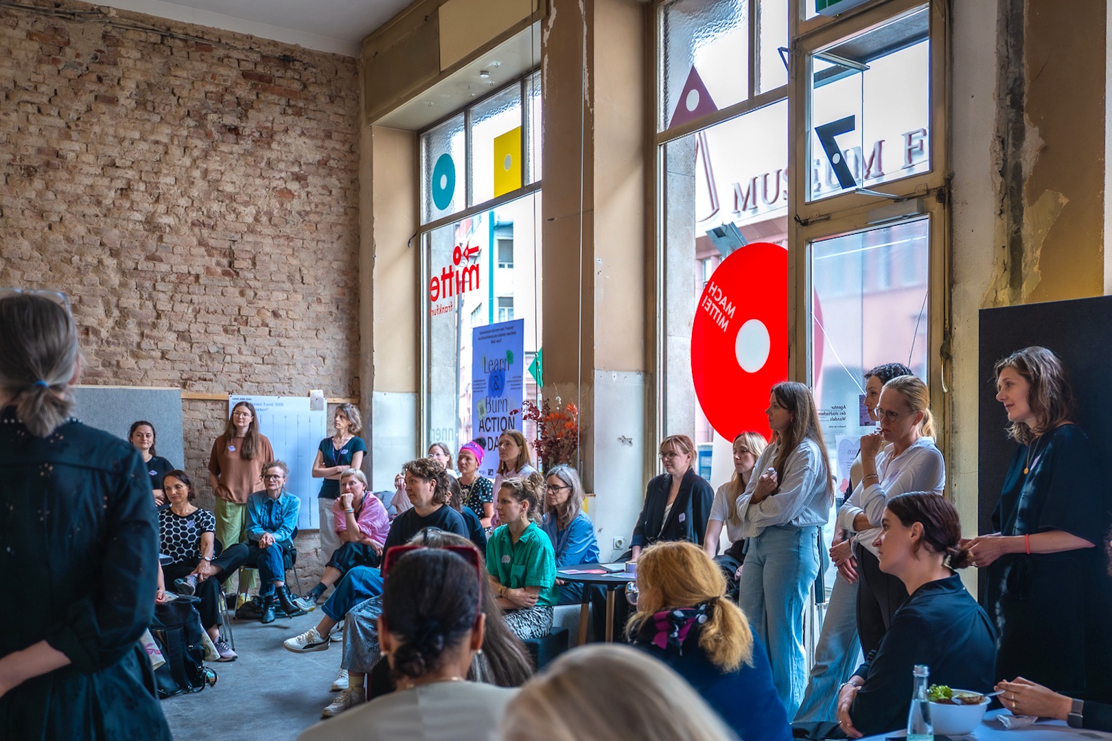Gemeinsame Besprechung der Workshop-Ergebnisse